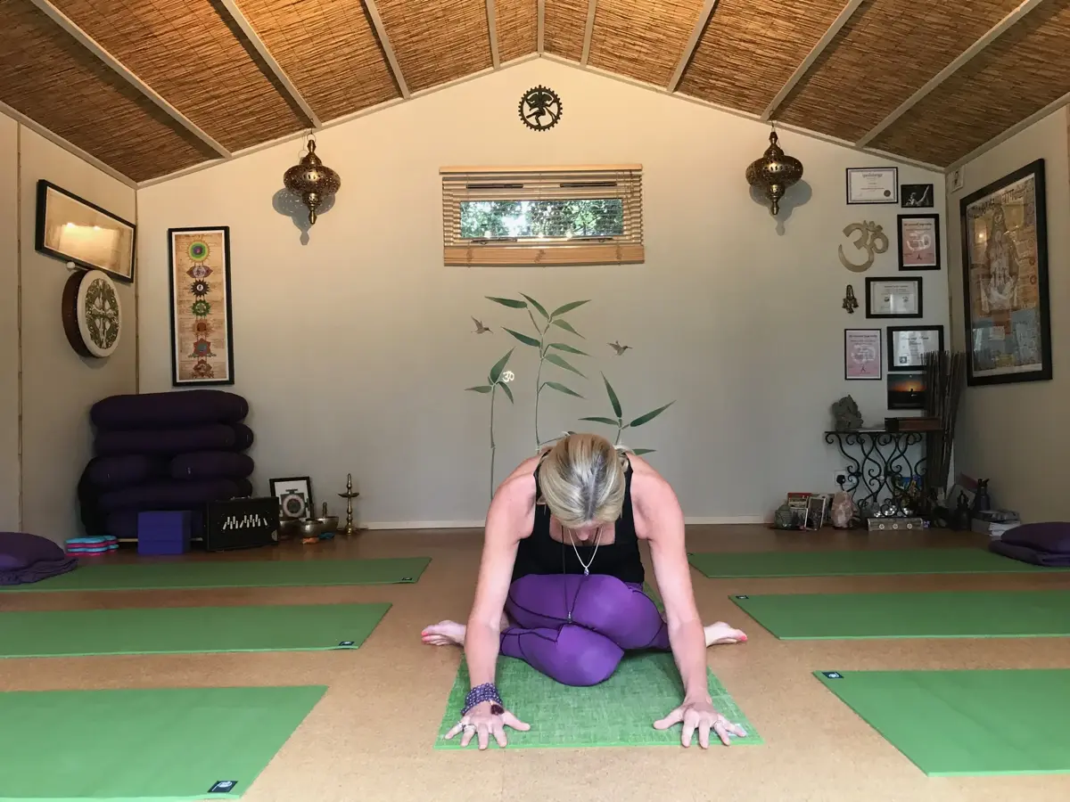 Yin Yoga class at The Yoga Den, Wallington