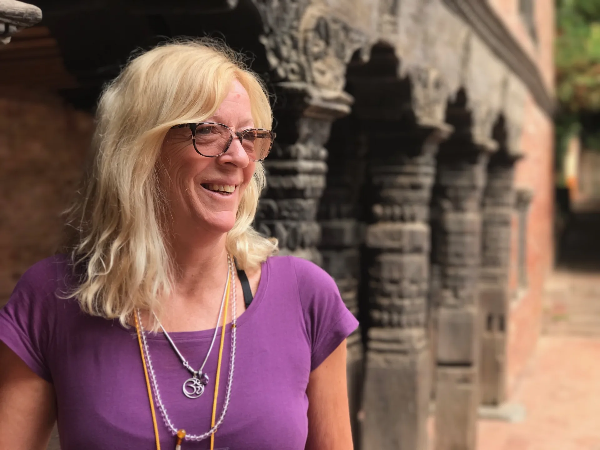 Vivien Row, yoga teacher