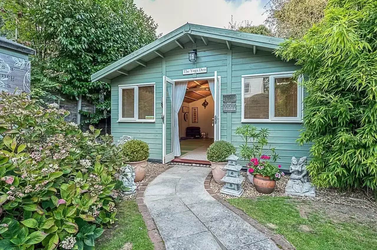 The Yoga Den studio exterior